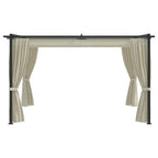 vidaXL Pavillon 4 x 3 m Creme