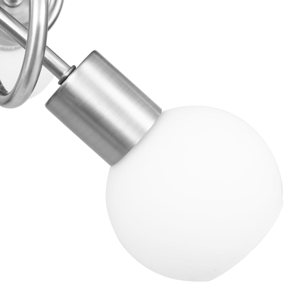 vidaXL Deckenleuchte mit Keramik-Lampenschirmen für 3 E14 Glühlampen