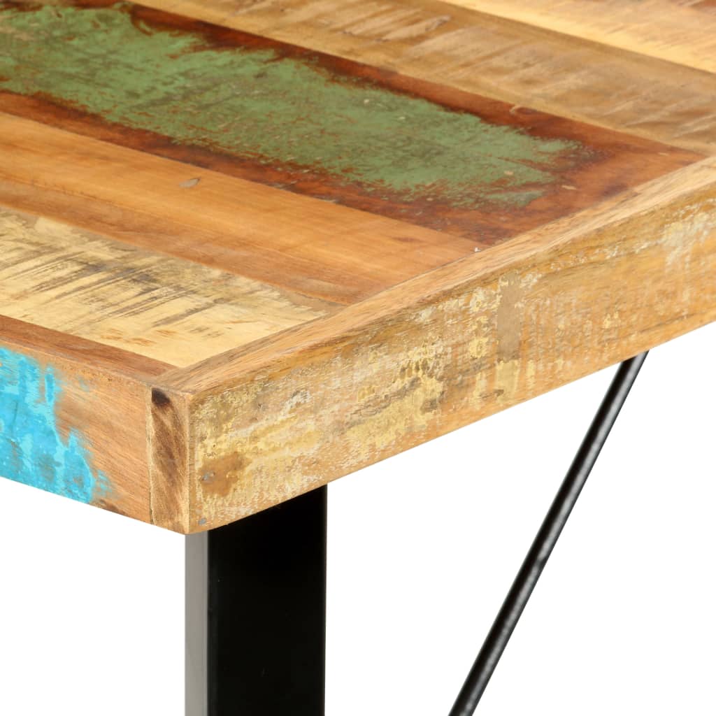 vidaXL 9-tlg. Bar-Set Recyceltes Massivholz