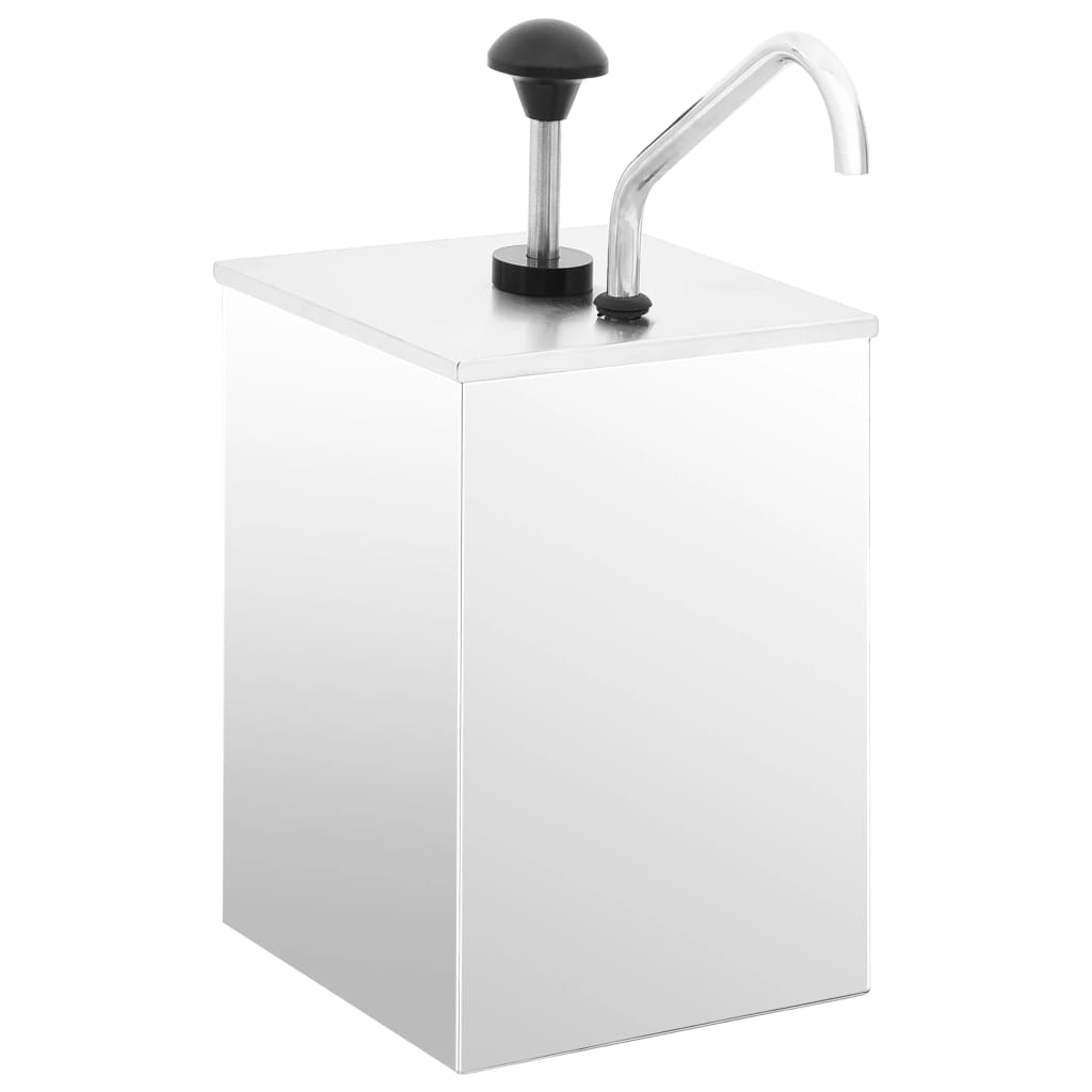 vidaXL Saucenspender Edelstahl 3,5 L