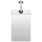 vidaXL Saucenspender Edelstahl 3,5 L
