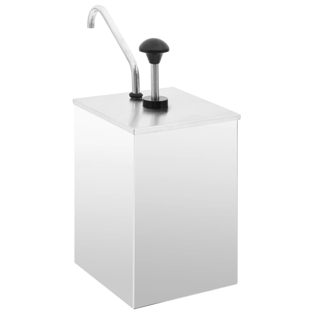 vidaXL Saucenspender Edelstahl 3,5 L