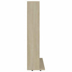 vidaXL CD-Regal Sonoma-Eiche 100x23x89,5 cm Holzwerkstoff