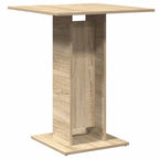 vidaXL Bistrotisch Sonoma-Eiche 60x60x75 cm Holzwerkstoff