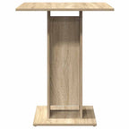 vidaXL Bistrotisch Sonoma-Eiche 60x60x75 cm Holzwerkstoff
