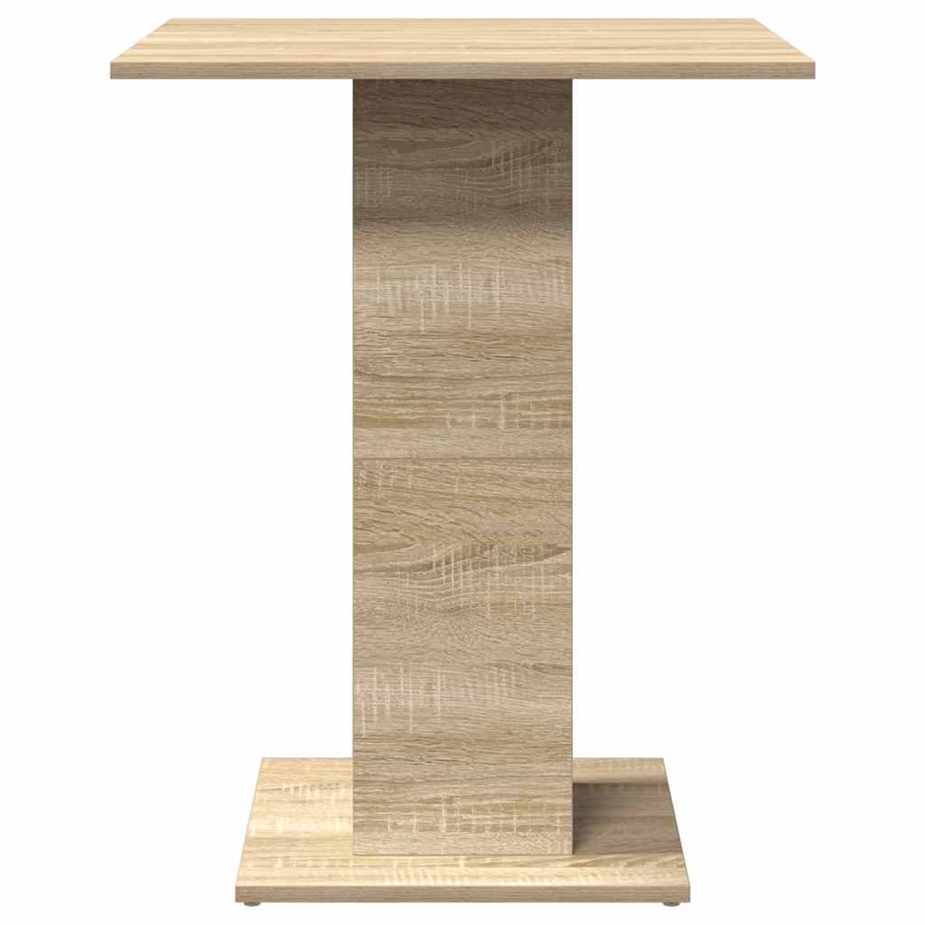 vidaXL Bistrotisch Sonoma-Eiche 60x60x75 cm Holzwerkstoff