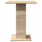 vidaXL Bistrotisch Sonoma-Eiche 60x60x75 cm Holzwerkstoff