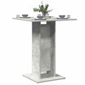 vidaXL Bistrotisch Betongrau 60x60x75 cm Holzwerkstoff