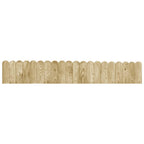 vidaXL Beeteinfassungen 2 Stk. 120 cm Imprägniertes Kiefernholz