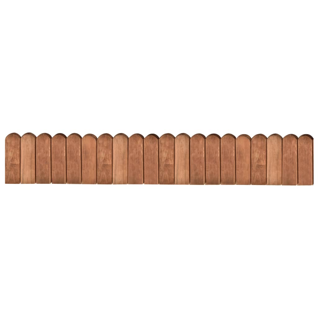 vidaXL Beeteinfassungen 2 Stk. 120 cm Kiefernholz Imprägniert