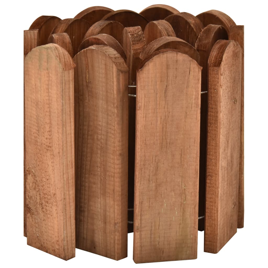 vidaXL Beeteinfassungen 2 Stk. 120 cm Kiefernholz Imprägniert