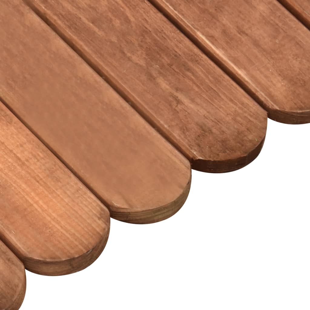vidaXL Beeteinfassungen 2 Stk. 120 cm Kiefernholz Imprägniert