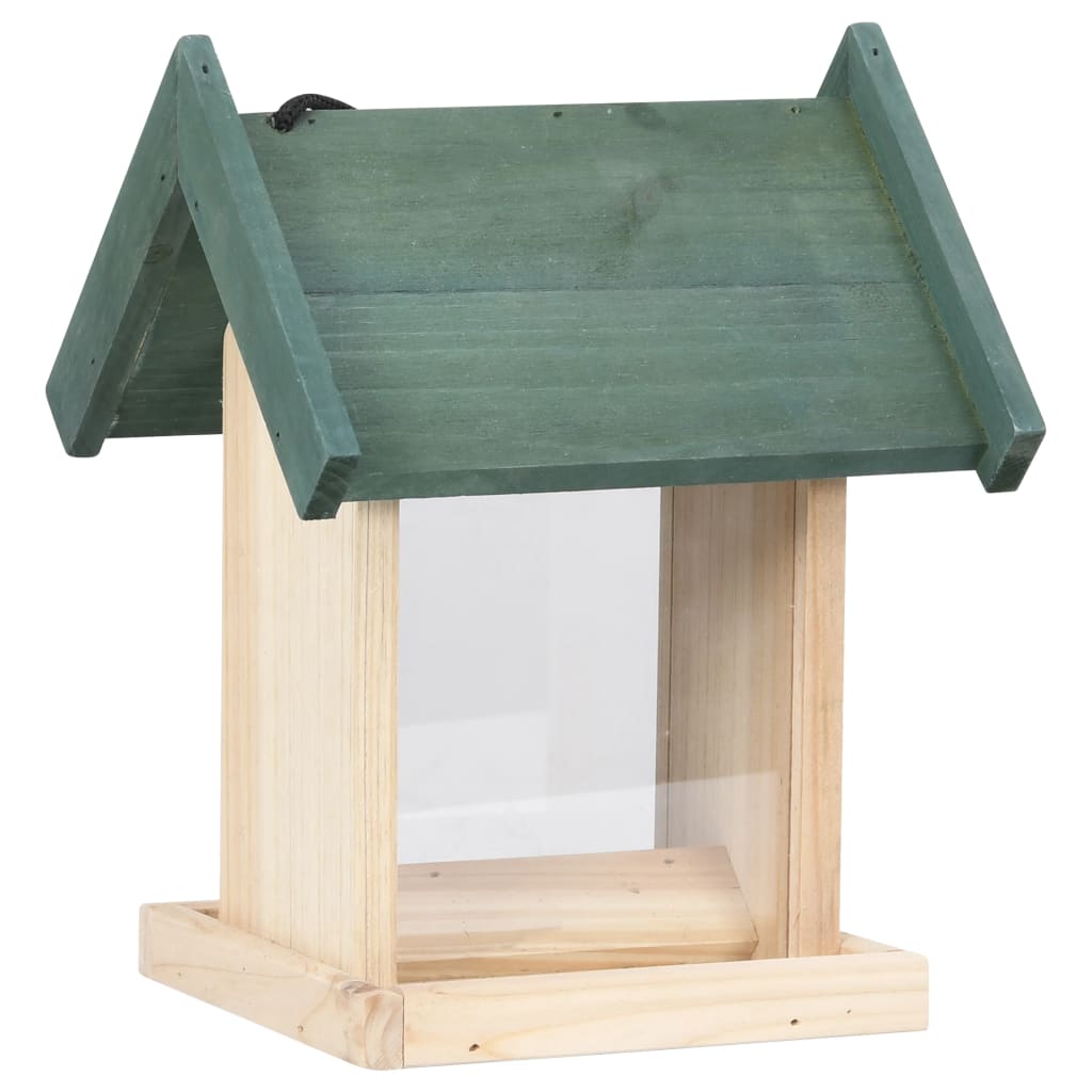 vidaXL Vogelfutterhäuser 4 Stk. Tannenholz