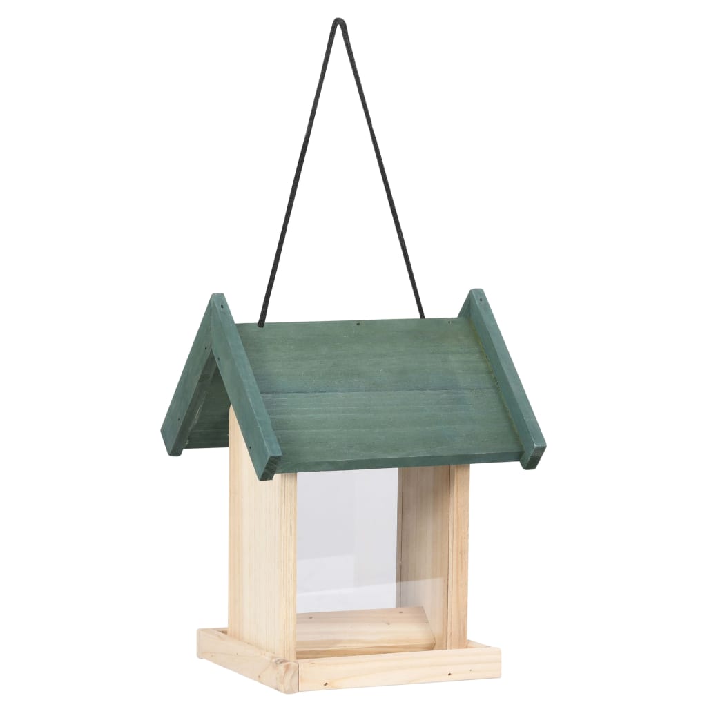 vidaXL Vogelfutterhäuser 4 Stk. Tannenholz