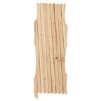 vidaXL Scherenzaun 5 Stk. Tannenholz 180x30 cm
