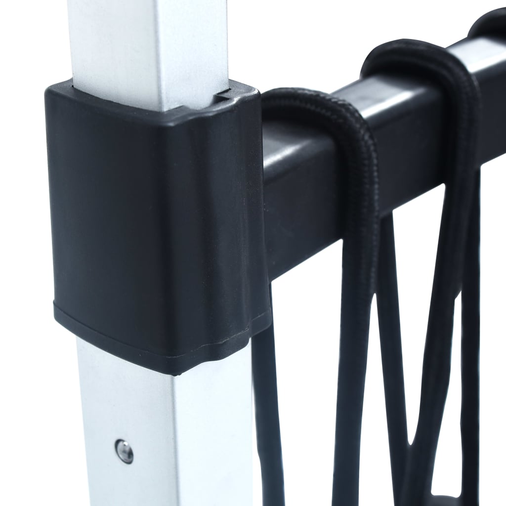 vidaXL Treppen-Transportwagen Klappbar 70 kg Aluminium Silbern