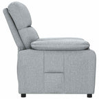 vidaXL Relaxsessel Hellgrau Stoff