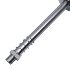 vidaXL Gleithammer mit Haken 63 cm Kohlenstoffstahl