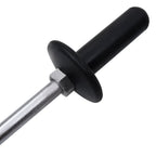 vidaXL Gleithammer mit Haken 63 cm Kohlenstoffstahl