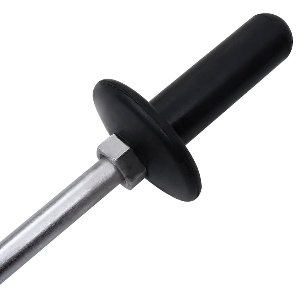 vidaXL Gleithammer mit Haken 63 cm Kohlenstoffstahl