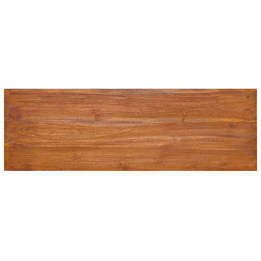 vidaXL Wand-TV-Schrank 90x30x30 cm Teak Massivholz