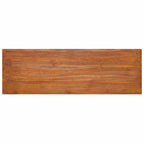 vidaXL Wand-TV-Schrank 90x30x30 cm Teak Massivholz
