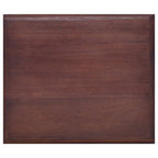 vidaXL Nachttisch Klassisch Braun 35x30x60 cm Massivholz Mahagoni