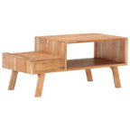 vidaXL Couchtisch 100 x 50 x 45 cm Akazie Massivholz