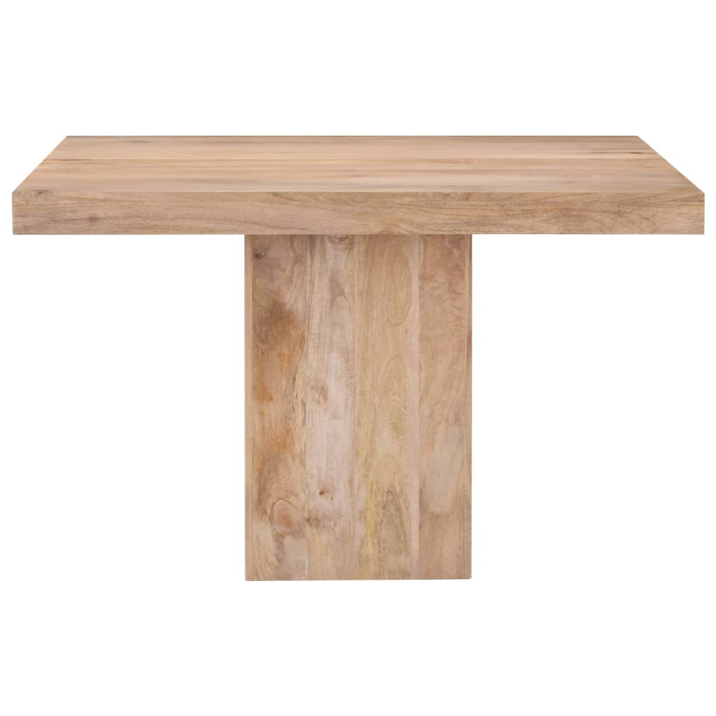 vidaXL Esstisch 120x120x77 cm Mango Massivholz