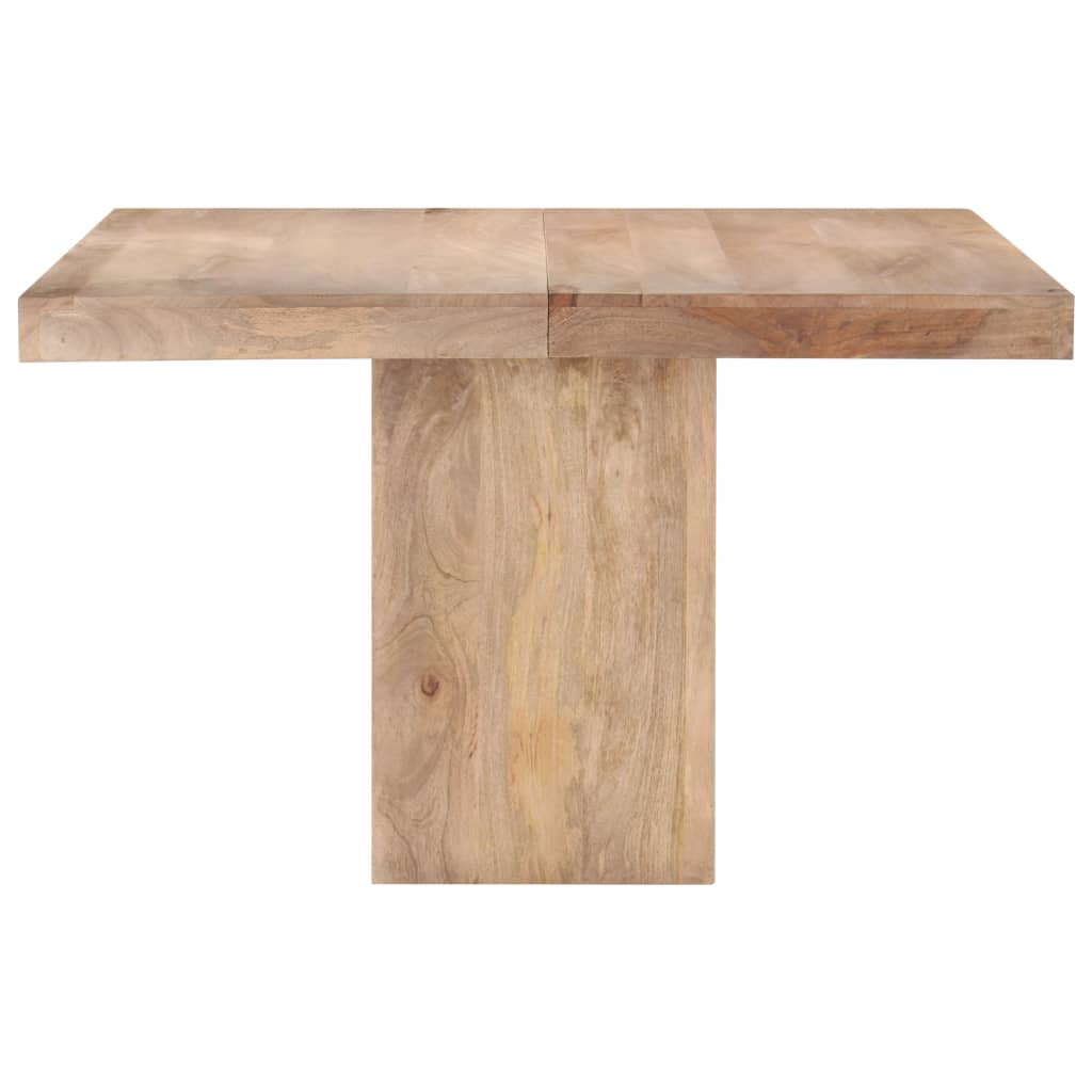 vidaXL Esstisch 120x120x77 cm Mango Massivholz
