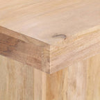 vidaXL Esstisch 120x120x77 cm Mango Massivholz