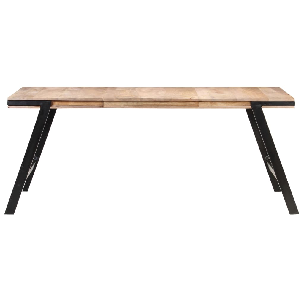 vidaXL Esstisch 180x90x76 cm Massivholz Mango
