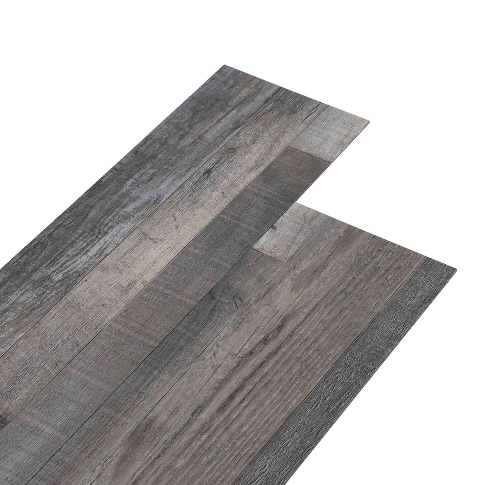 vidaXL Bodenplanken 5,02 m² 36 pcs PVC Industrielles Holz