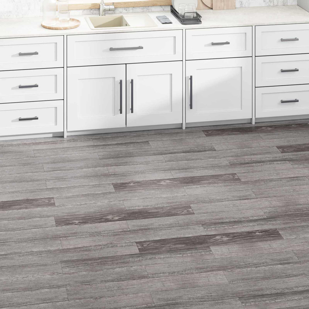 vidaXL Bodenplanken 5,02 m² 36 pcs PVC Gestreiftes Holzlook