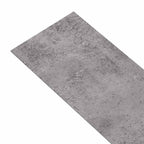 vidaXL Bodenplanken 18 pcs Zementbraun 5,26 m² PVC