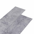 vidaXL Selbstklebende Bodenbelagsdiele 32 pcs Zementgrau 4,46 m² PVC
