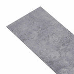 vidaXL Selbstklebende Bodenbelagsdiele 32 pcs Zementgrau 4,46 m² PVC