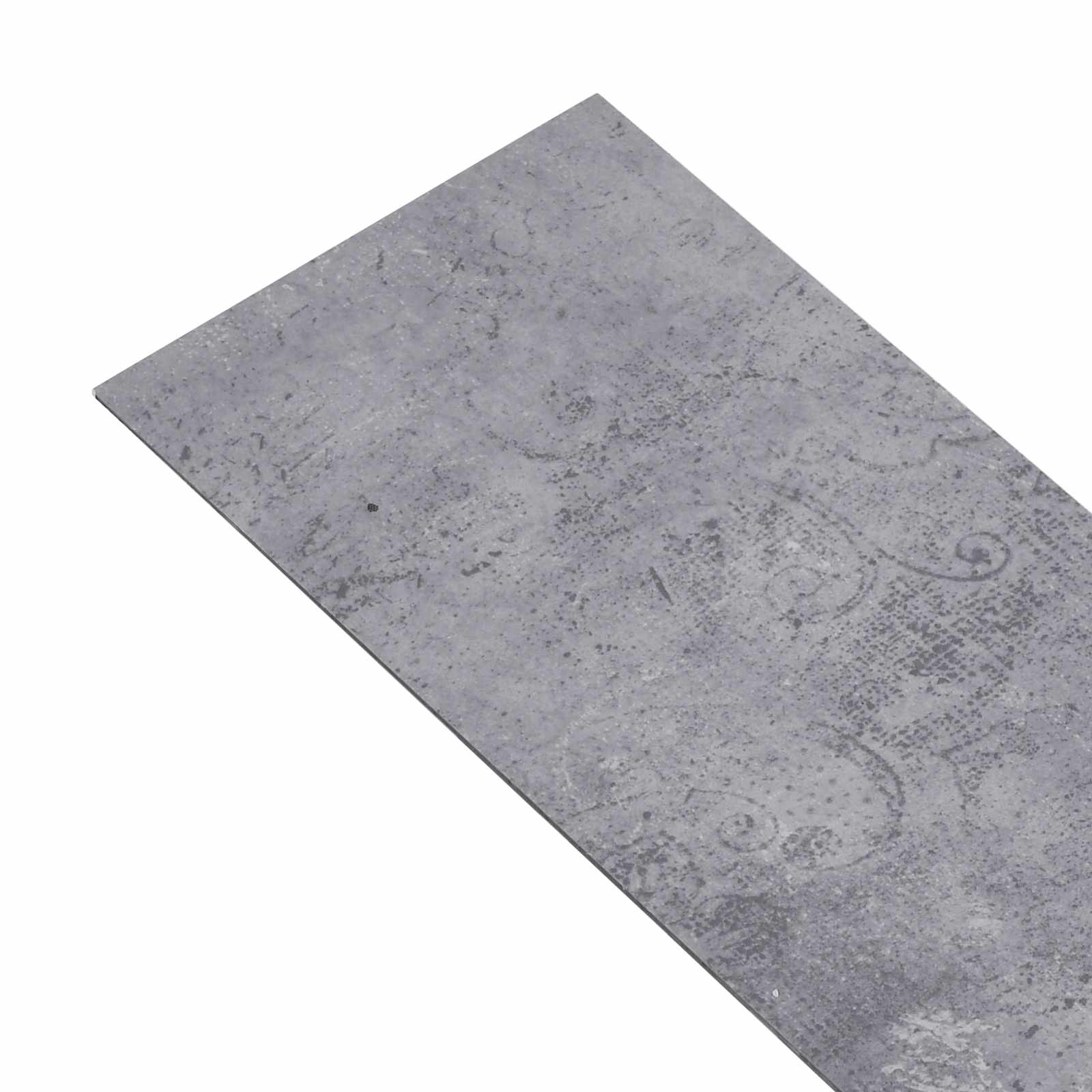 vidaXL Selbstklebende Bodenbelagsdiele 32 pcs Zementgrau 4,46 m² PVC