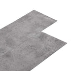vidaXL Selbstklebende Bodenbelagsdiele 32 pcs Zementbraun 4,46 m² PVC