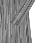 vidaXL Selbstklebende Bodenbelagsdiele 32 pcs Gestreiftes Grau 4,46 m²