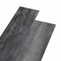 vidaXL Selbstklebende Bodenbelagsdiele 32 pcs Glänzendes Grau 4,46 m²