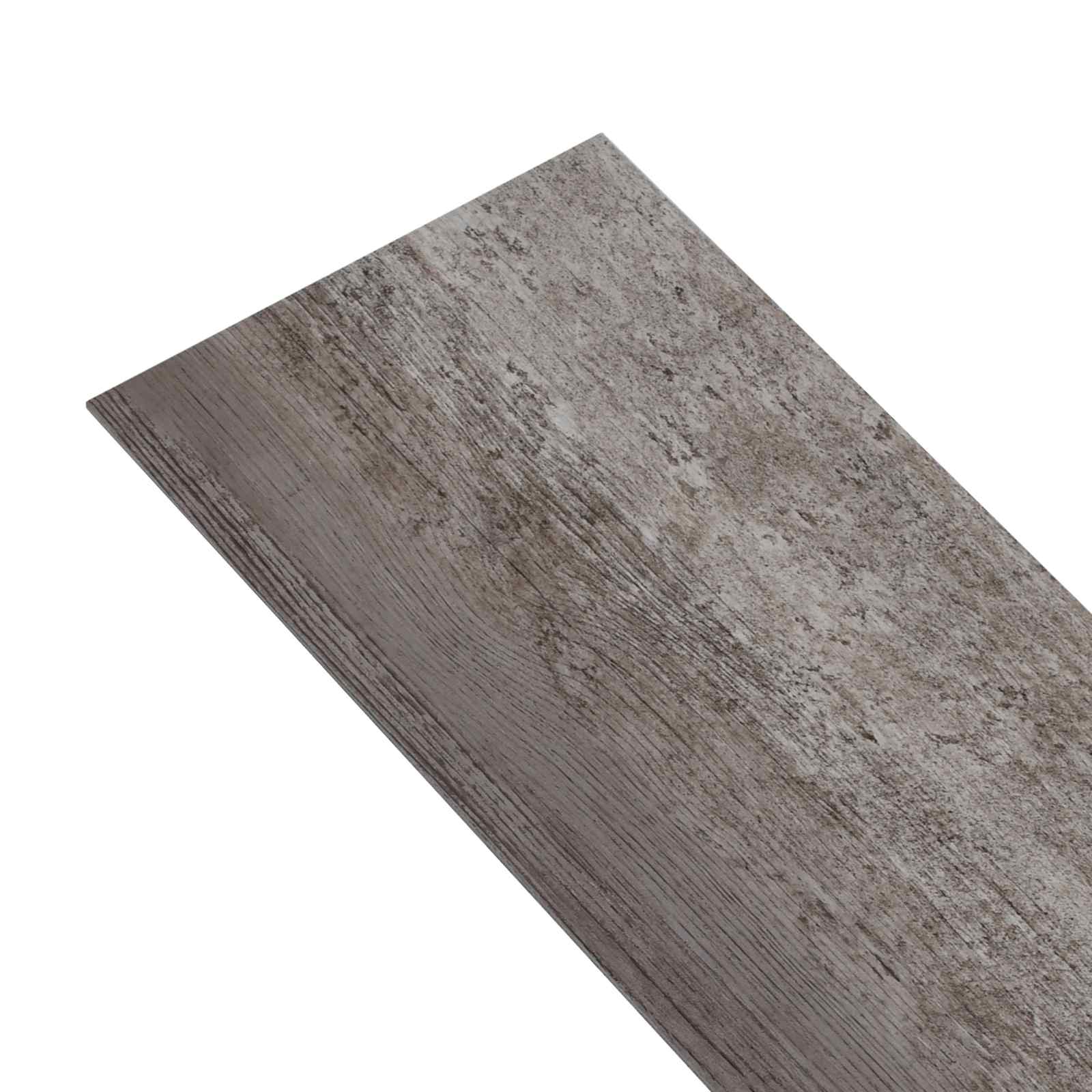 vidaXL Selbstklebende Bodenbelagsdiele 32 pcs Gestreiftes Holz 4,46 m²