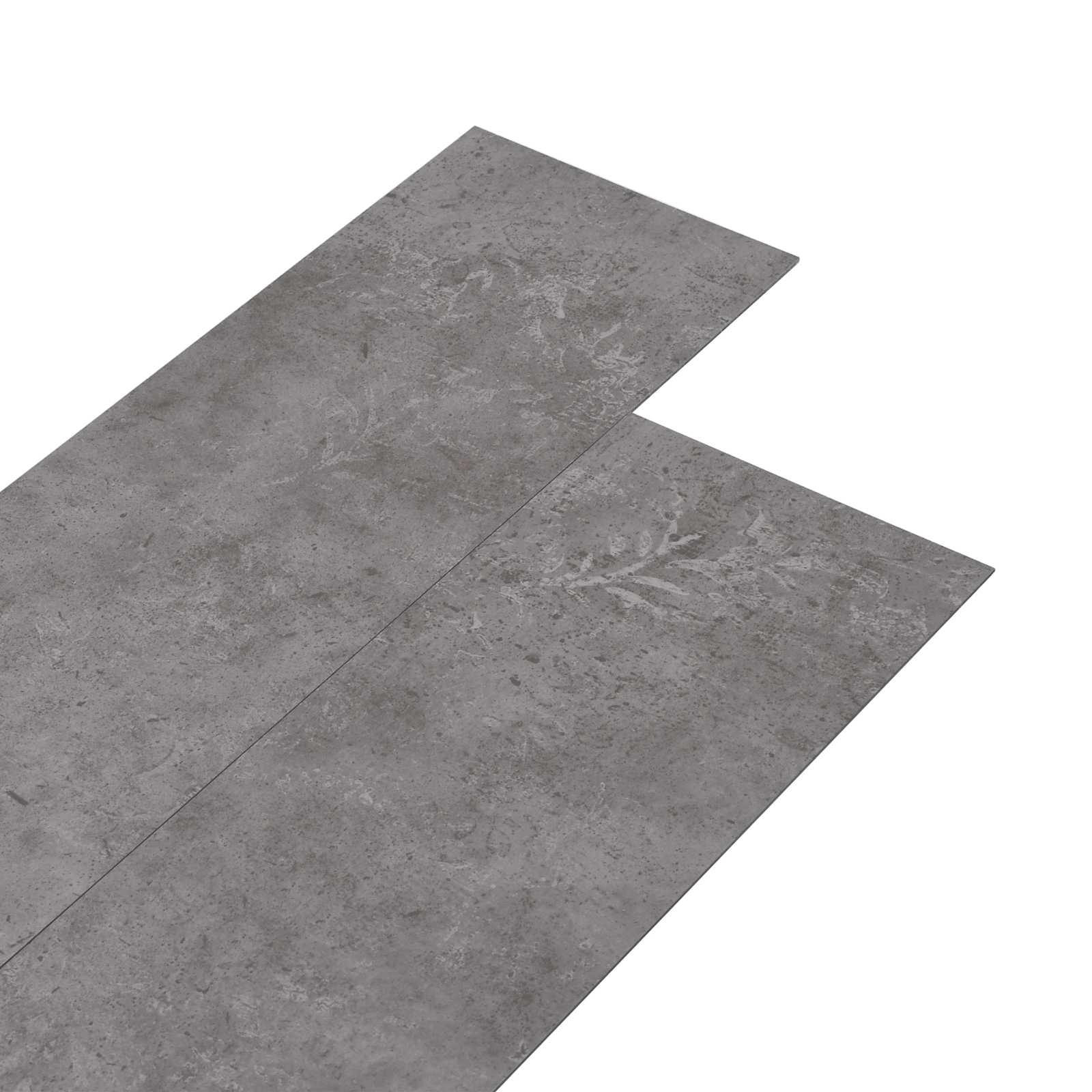 vidaXL Bodenplanken 36 pcs Betongrau 5,02 m² PVC
