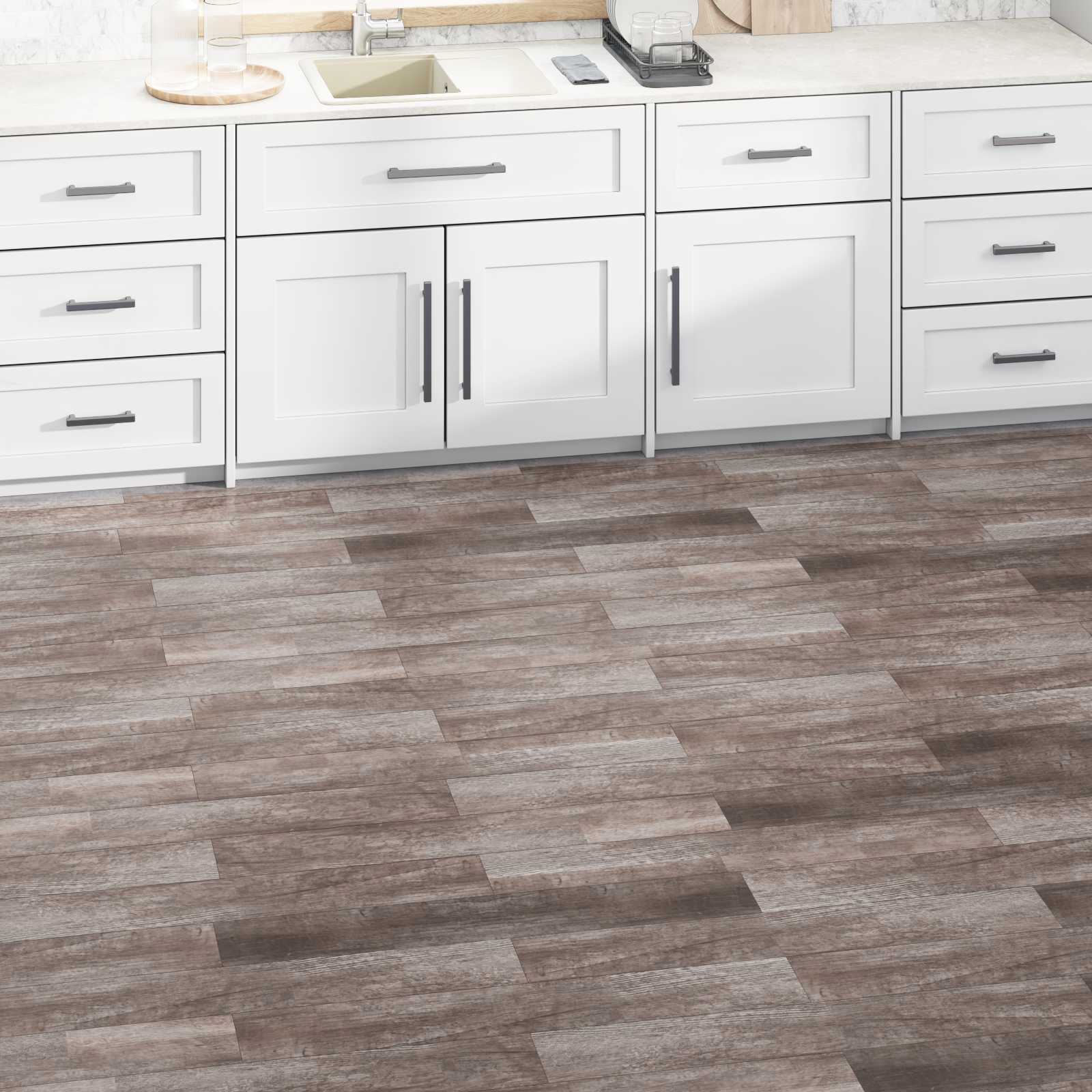 vidaXL Bodenplanken 5,02 m² 36 pcs PVC Mattes Holzbraun