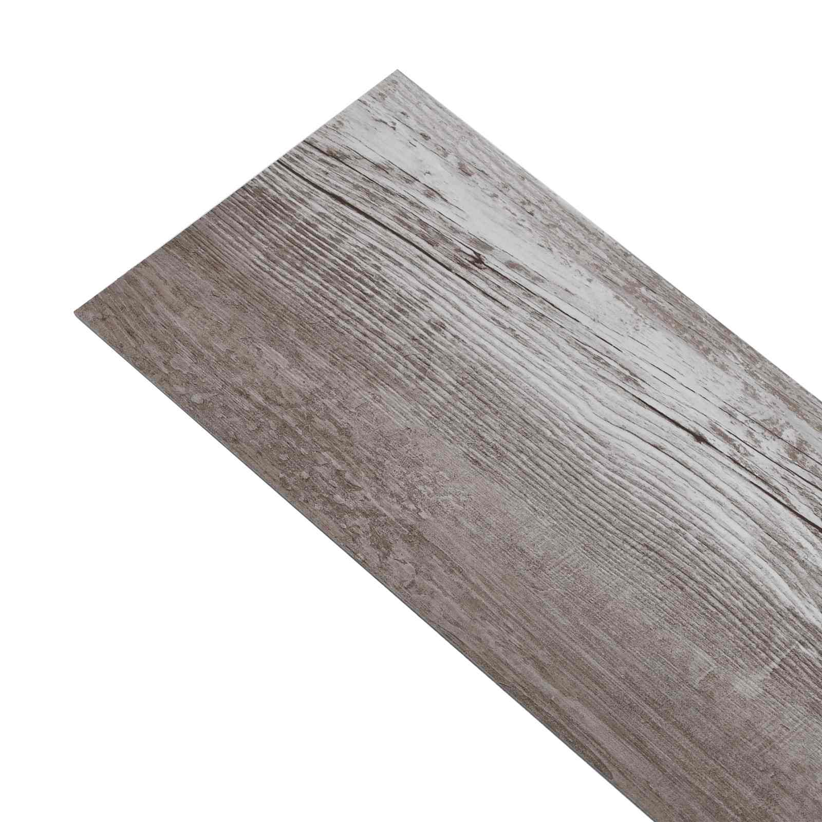 vidaXL Bodenplanken 5,02 m² 36 pcs PVC Mattes Holzbraun