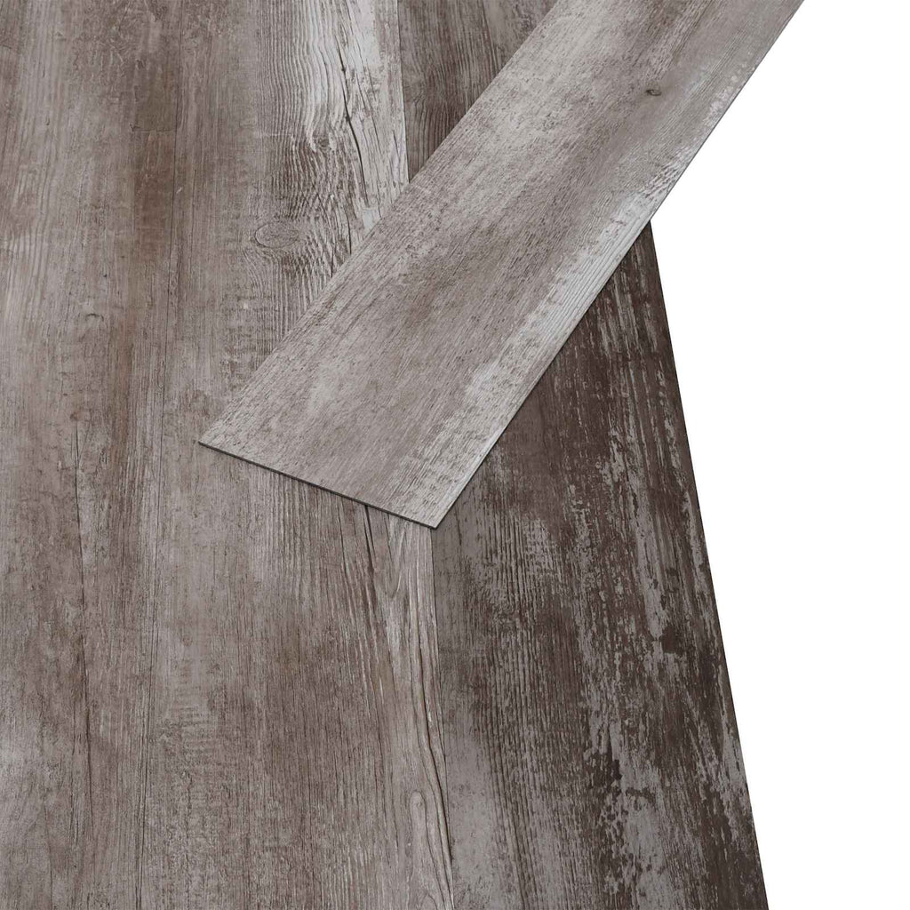 vidaXL Bodenplanken 5,02 m² 36 pcs PVC Mattes Holzbraun
