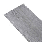 vidaXL Bodenplanken 5,02 m² 36 pcs PVC Mattes Holzgrau