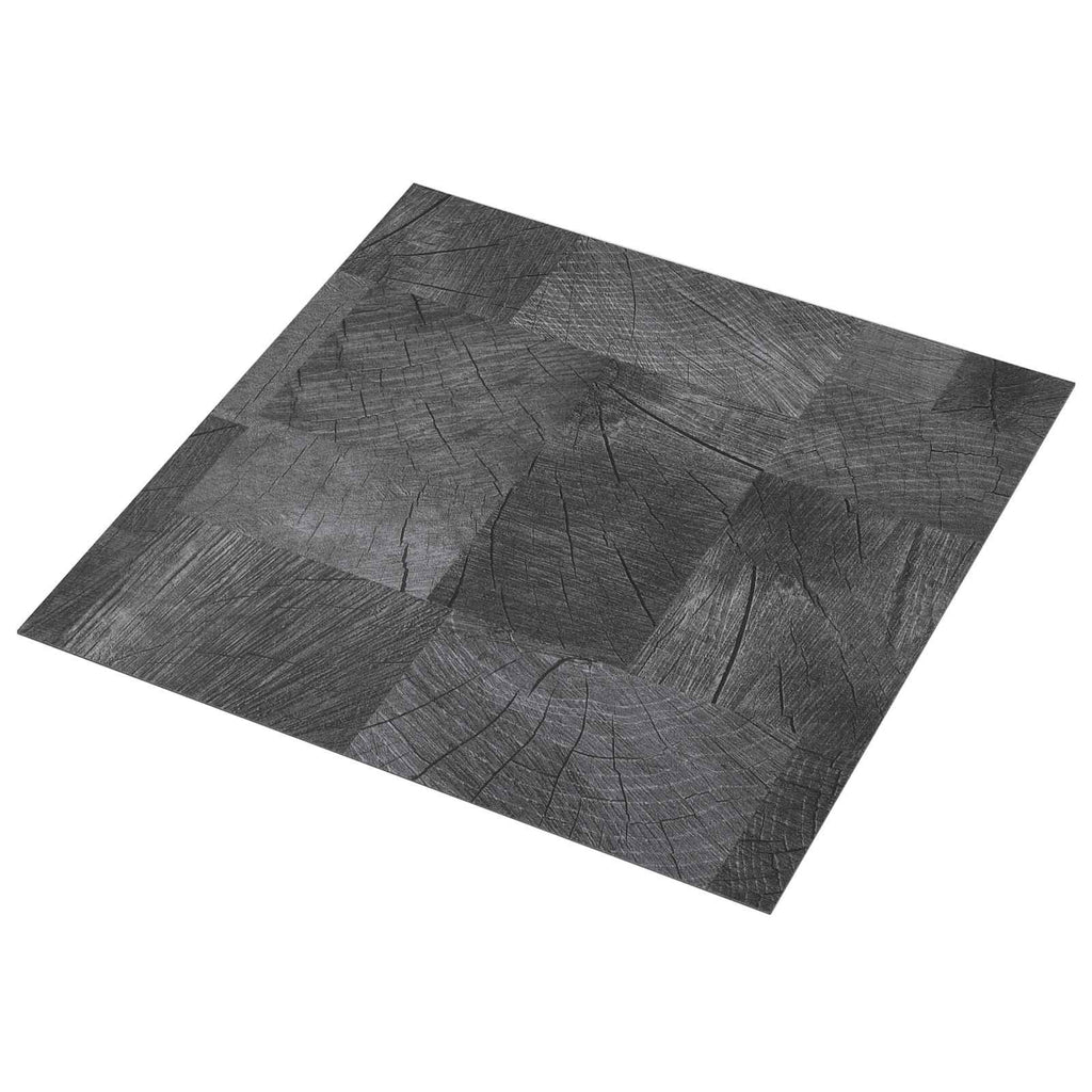 vidaXL Bodenplanken 5,11 m² 55 pcs PVC Holzstruktur grau
