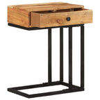 vidaXL Beistelltisch U-Form 45x30x61 cm Akazie Massivholz