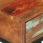 vidaXL Beistelltisch U-Form 45x30x61 cm Recyceltes Massivholz